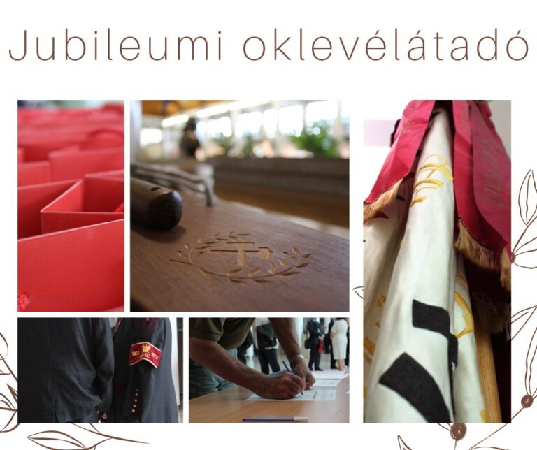 Read more about the article Jubileumi oklevélátadó ünnepség