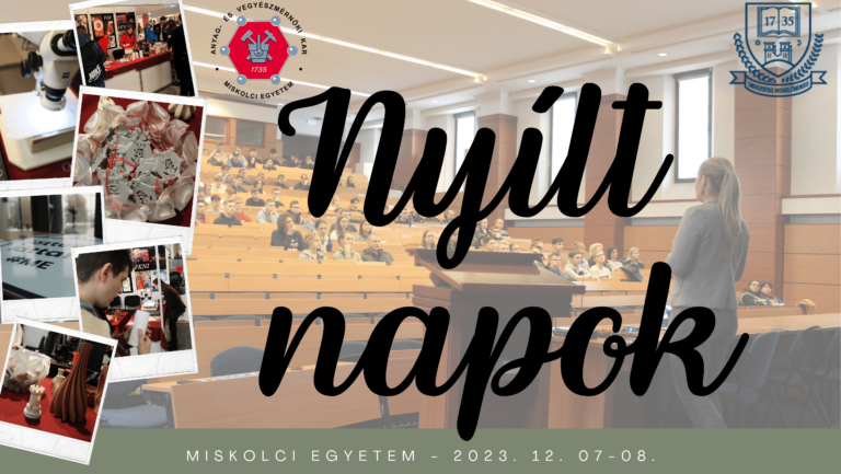 Read more about the article Nyílt napok a Miskolci Egyetemen