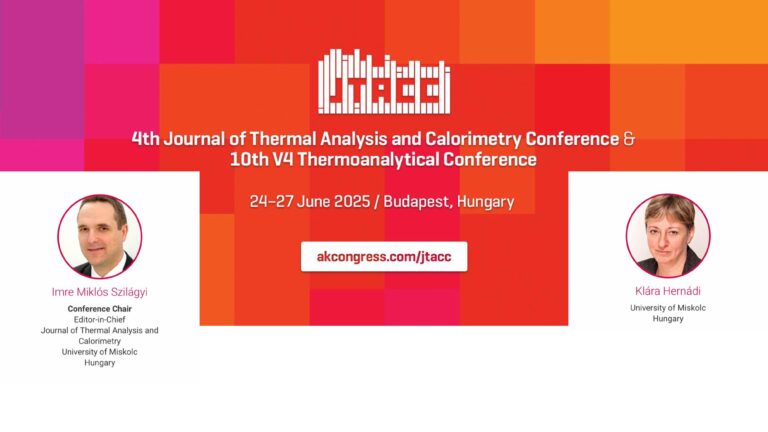 Read more about the article 4th Journal of Thermal Analysis and Calorimetry Conference &10th V4 (Joint Czech-Hungarian-Polish-Slovak) Thermoanalytical Conference